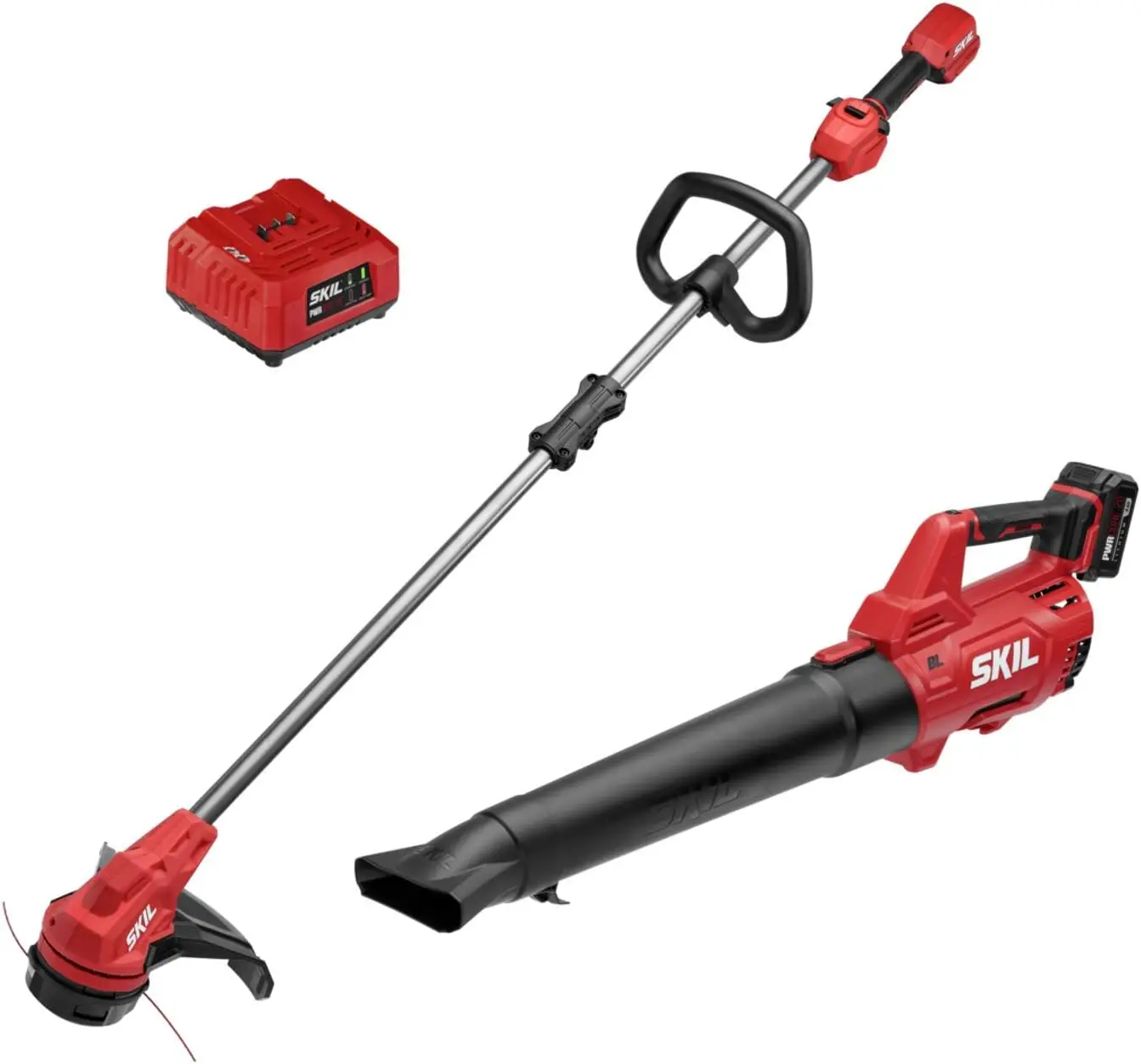 

CB7542B-10 PWR CORE 20 Brushless 13" String Trimmer and 400 CFM Leaf Blower Kit, Includes 4.0Ah Battery and Charger