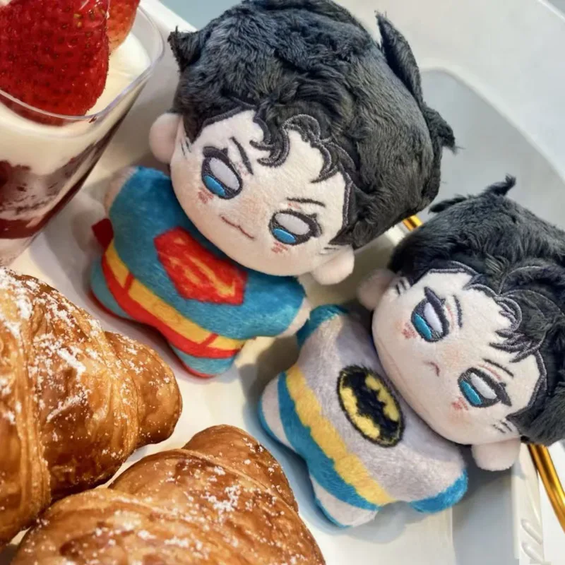 2026 New Anime Superman Clark Kent Plush Batman Bruce Wayne Plush Pendant Doll Classic Hero Plushie Movie Peripherals Fans Gift - view 5
