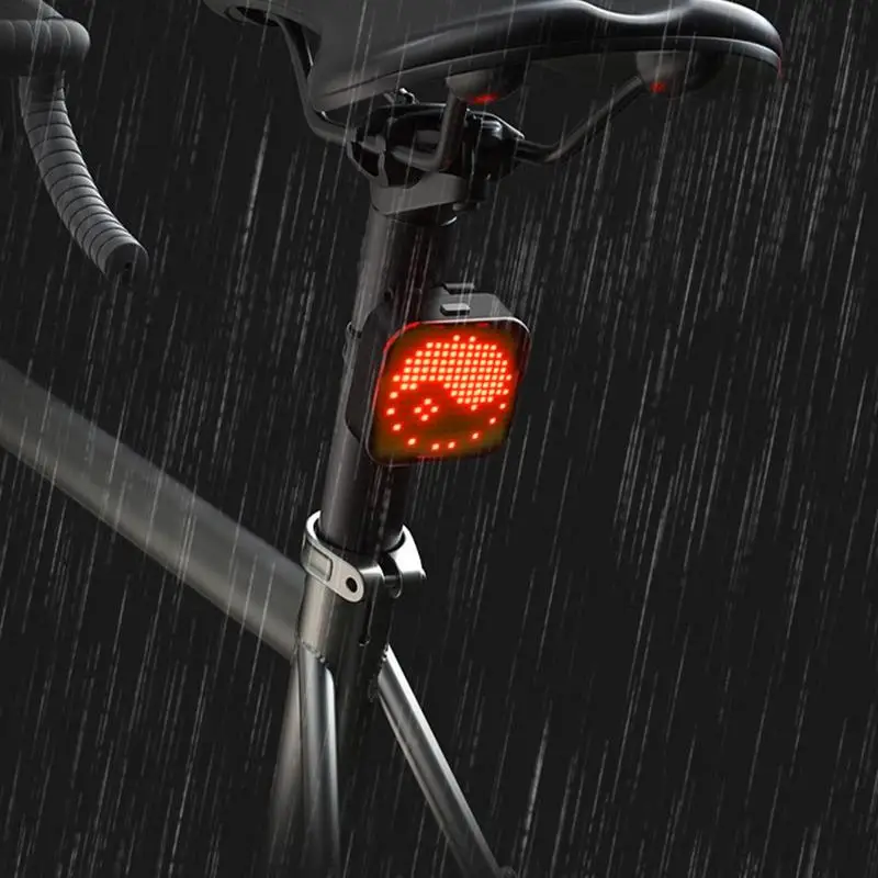 Bike Tail Light Ultra Bright Waterproof Bright Rear Taillights With 9 Modes Type C Rechargeable Bicycle Rear Lights For Night