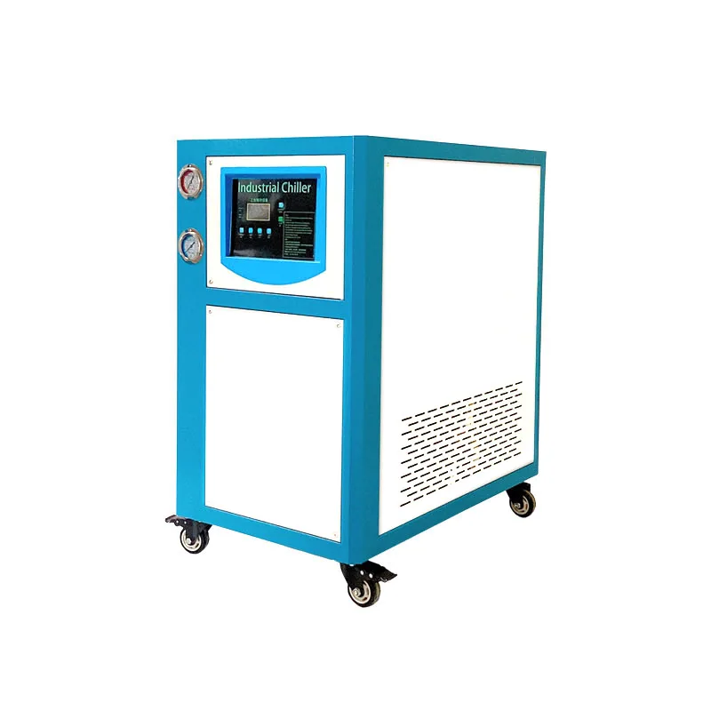 5HP 380V Water Cooled Chiller with Motor R407C Refrigerant  Compressor 1 Year Warranty