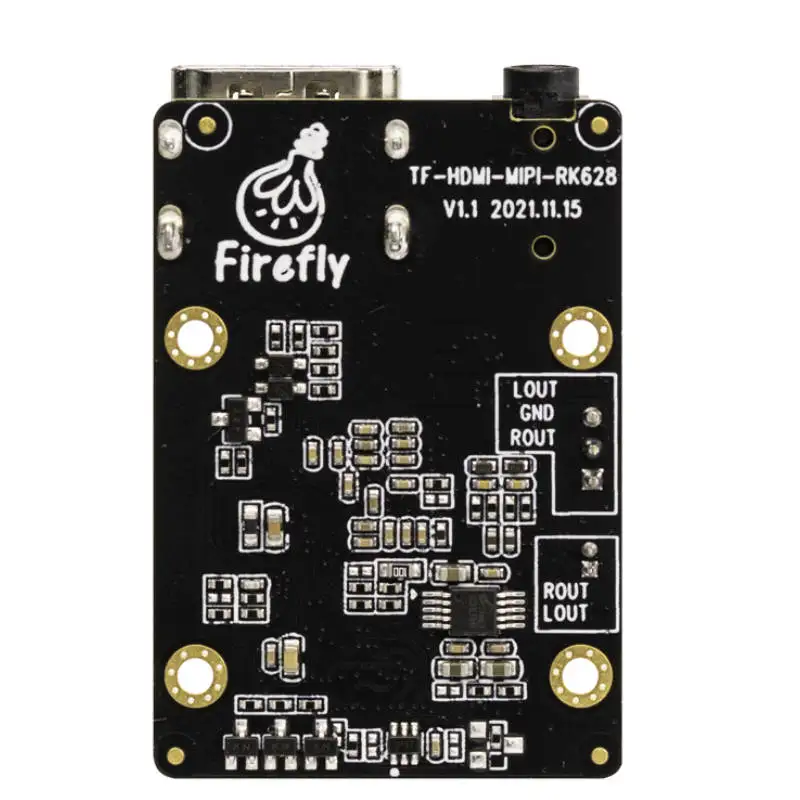 Imagem -02 - Hdmi para Mipi Csi Driver Board 4k Conversor de Sinal de Vídeo Rk628d Firefly Rk3588 Tf-hdmi-mipi-rk628