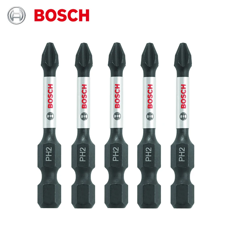 Bosch phillips #2 impacto resistente screwdriving bit 50mm ph2 profissional broca bit bosch go 2 mais forte precisão projetada dicas