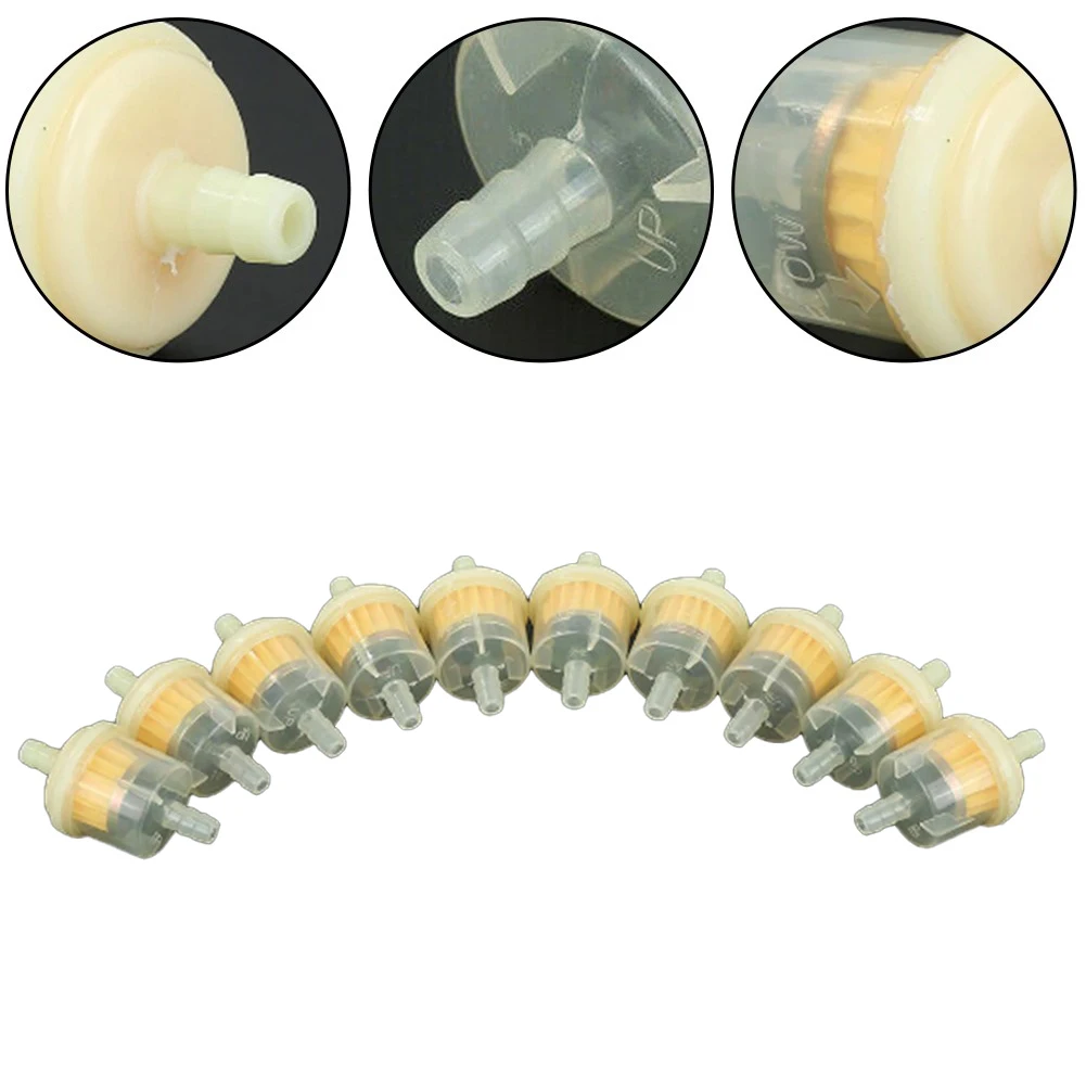 Filtros de gasolina, filtro de combustible, accesorios para motocicletas, manguera de 1/4\\\'\\\' 6-7 Mm, impurezas de filtro de 2,13 pulgadas para manguera de 1/4\'\'\' 6-7 Mm