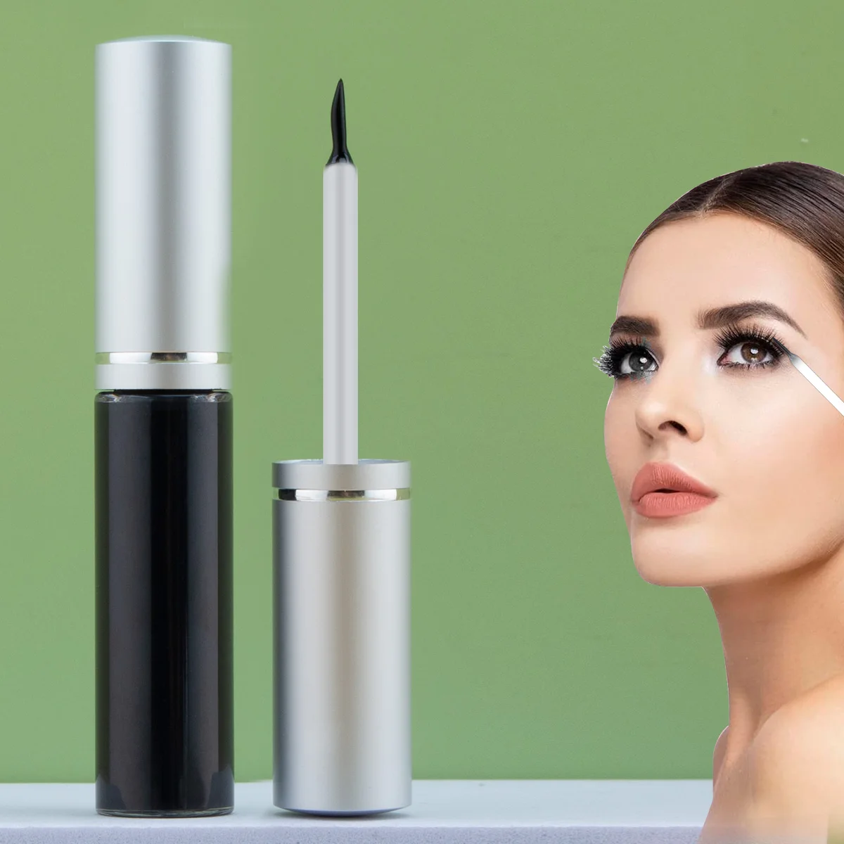 Sterke fixatie wegwerpwimperlijm - Waterdichte, sneldrogende, hypoallergene lijm voor valse wimpers, 6 ml