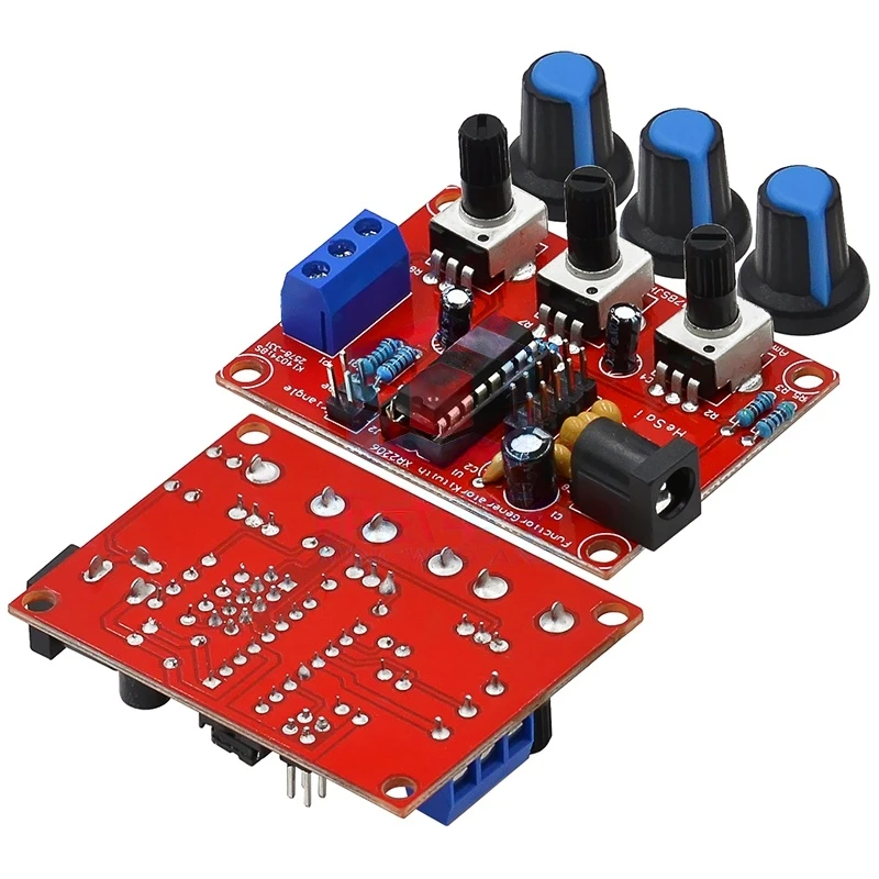 XR2206 high-precision signal generator, DIY kit with casing, Function Generator, sine wave