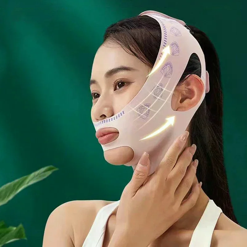 1/2/4/6pcs Chin Cheek Face Slimming Bandage Lift Up Belt V Line Face Shaper Facial Anti Wrinkle Strap Skin Care Beauty Tools view 2