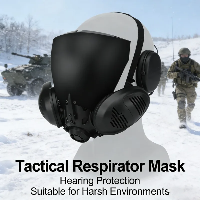 tactical-full-face-respirator-mask-protection-anti-fog-impact-resistant-for-airsoft-paintball-outdoor-survival-detachable-lenses