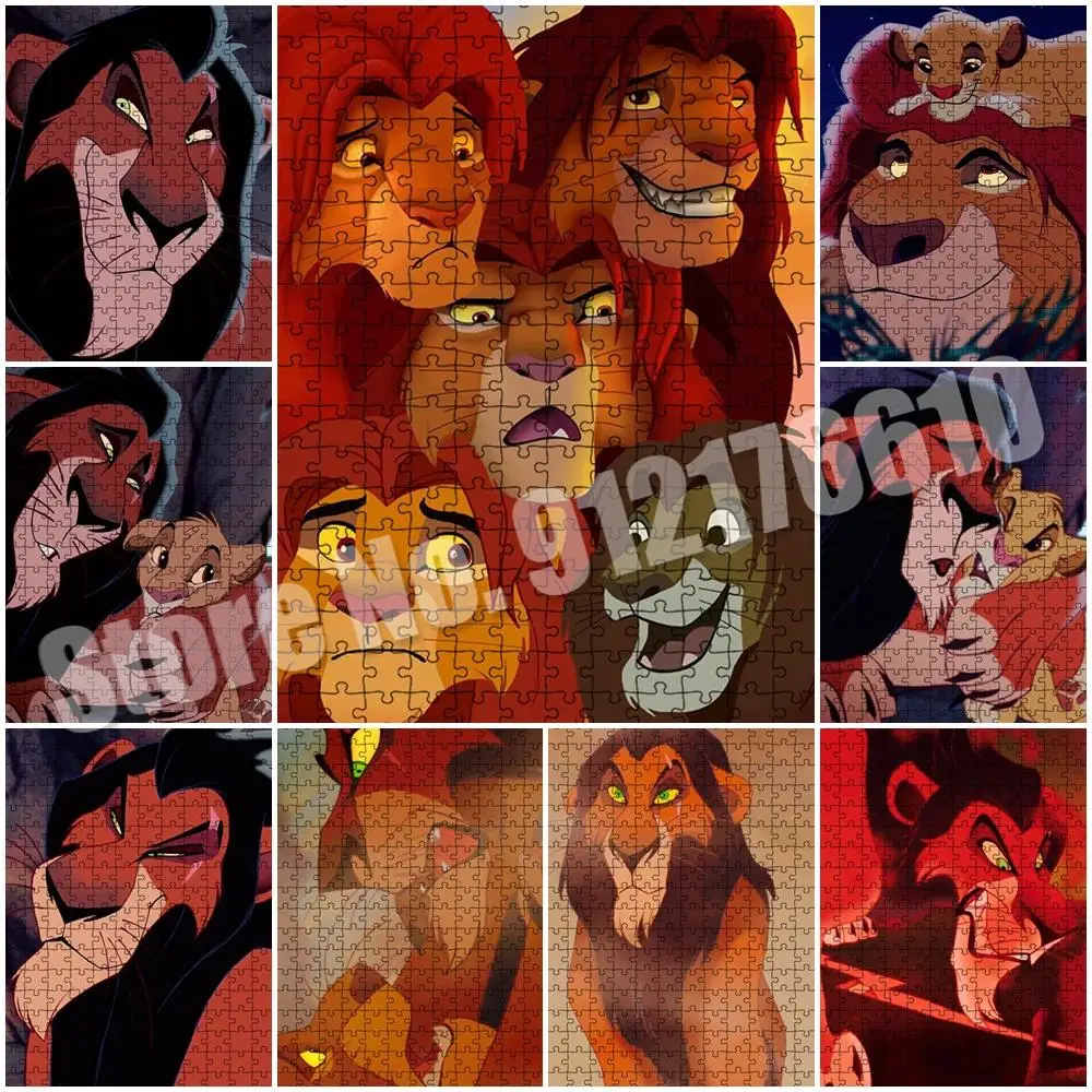 

1000 Pieces The Lion King Simba Jigsaw Puzzle Creative Diy Jigsaw Puzzle Creativity Imagine Toys Magic Puzzles Patience Toys