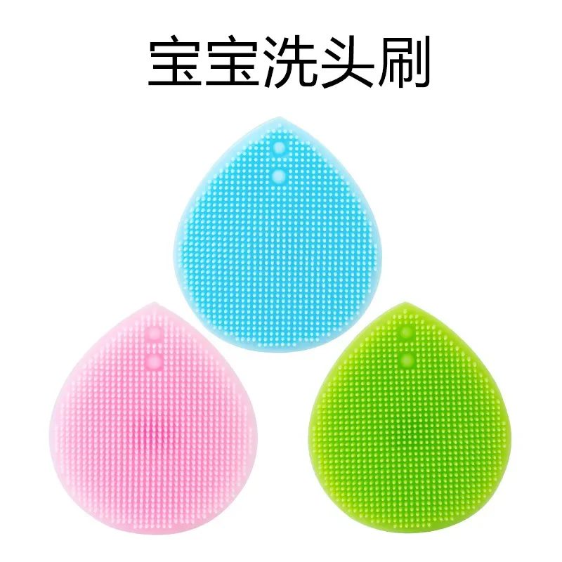 Silicone Facial Cleansing Brush Exfoliating Blackhead Remover Face Machine Soft Deep Silicone Brush Massage Face Brush Cleansing