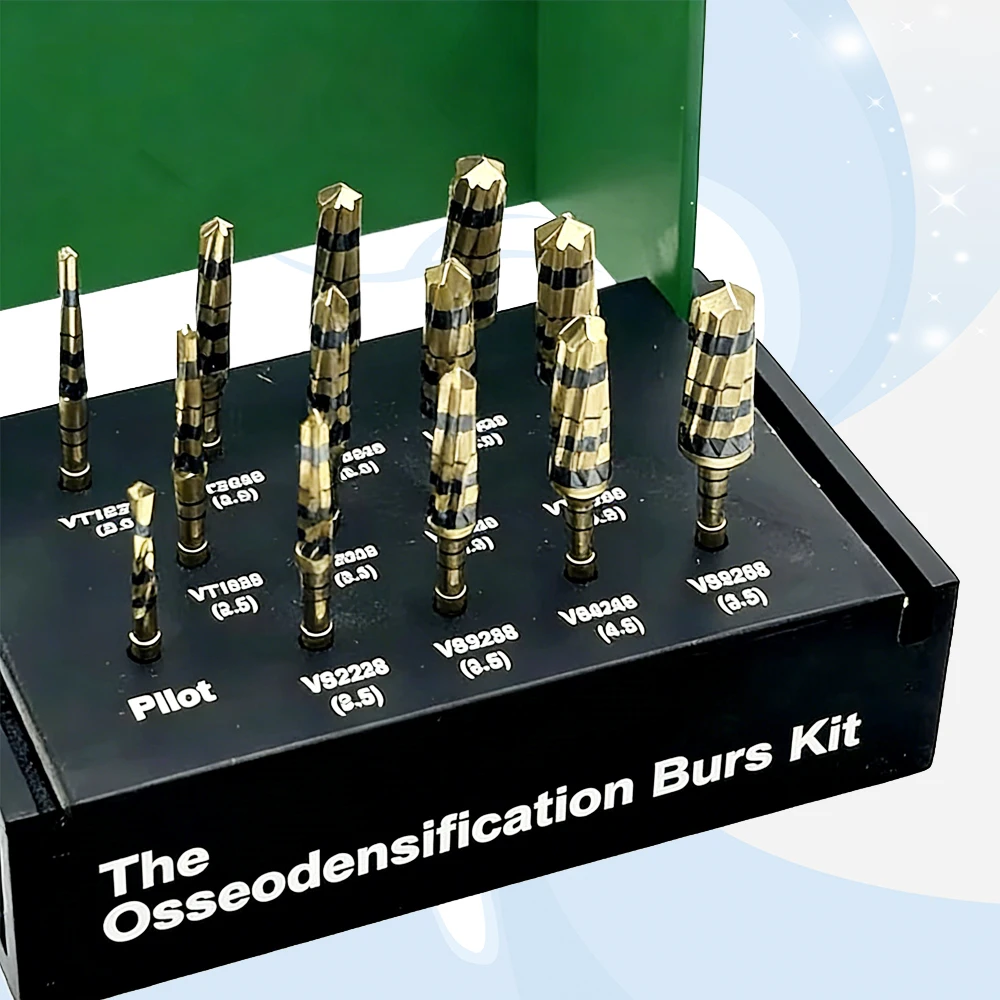 Dental Implant System Osseodensification Burs Maxillary Sinus Lift Kit Implant Drills Surgery Dental Instruments