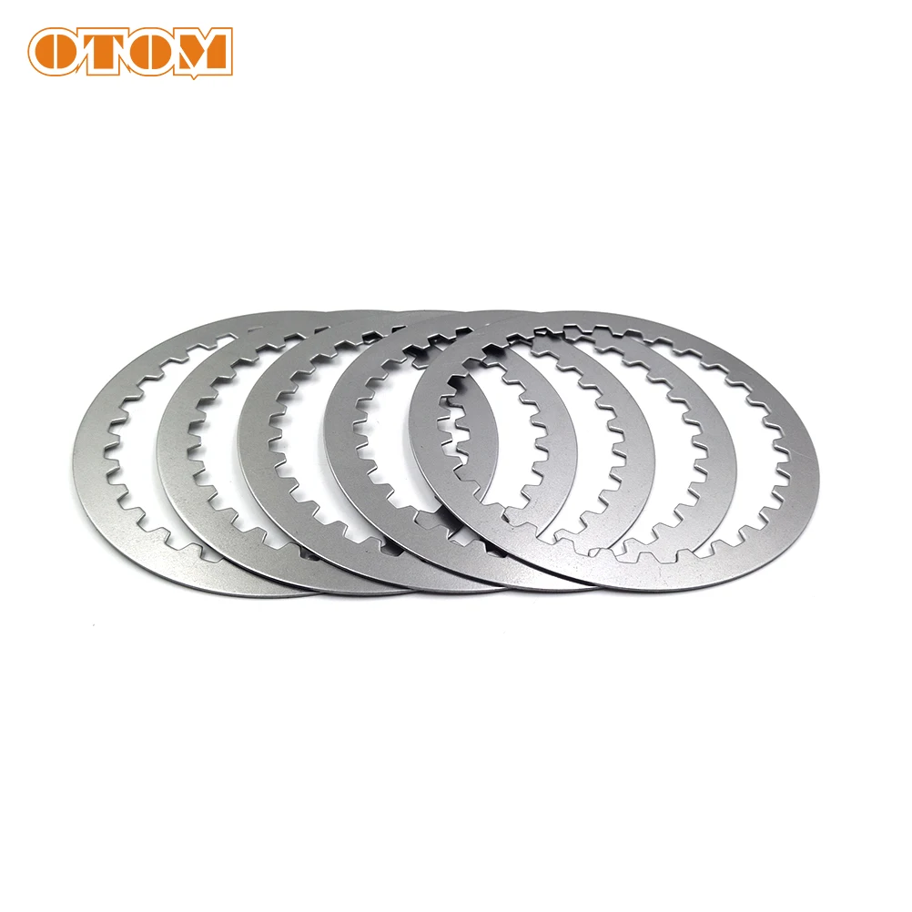 OTOM NC250 Parts Clutch Friction Plates Motocycle Clutch Steel Disc Set For ZONGSHEN 250CC Engine Accessories Dirt Bike Enduro