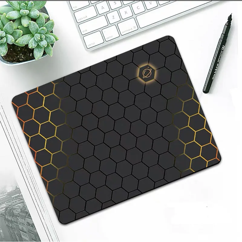 Happy Summer Mouse Pad Coffee Mat, Table Mat Office Deskpad Keyboard Pad Computer Mouse Non-Slip Locking  Computer Mat Gift