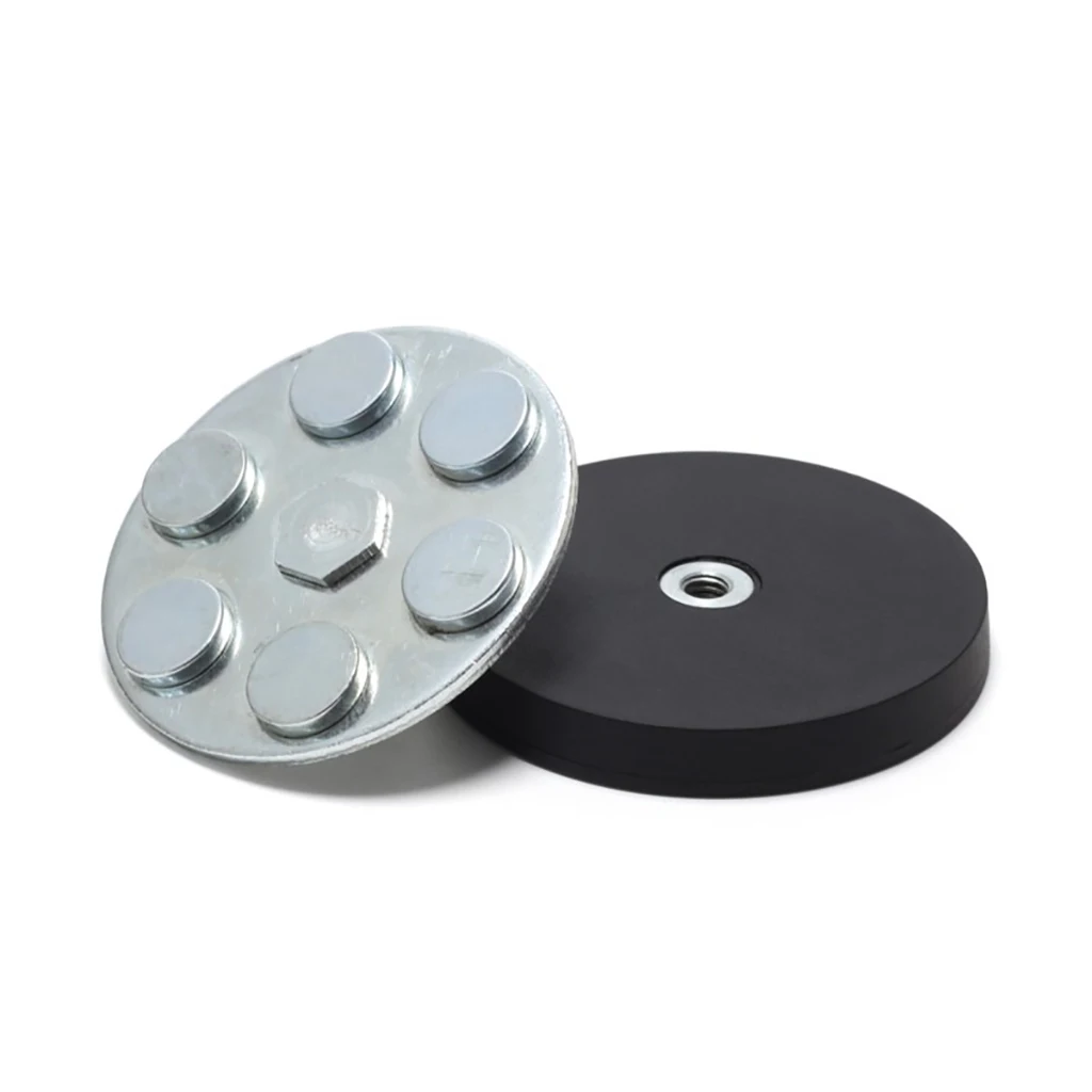 Starke Magnetische Basis D55mm Auto Dach LED Halter Licht Bar Halterung Halterung für Lkw Auto Off-road Scheinwerfer Kamera sucker Magnet – Detail 3