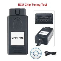 ECU Chip Tuning Tool For MPPS V16 OBD2 Diagnostic Cable For EDC15 EDC16 EDC17 Read Write Flash Engine Analyzer For BMW Alfa Audi