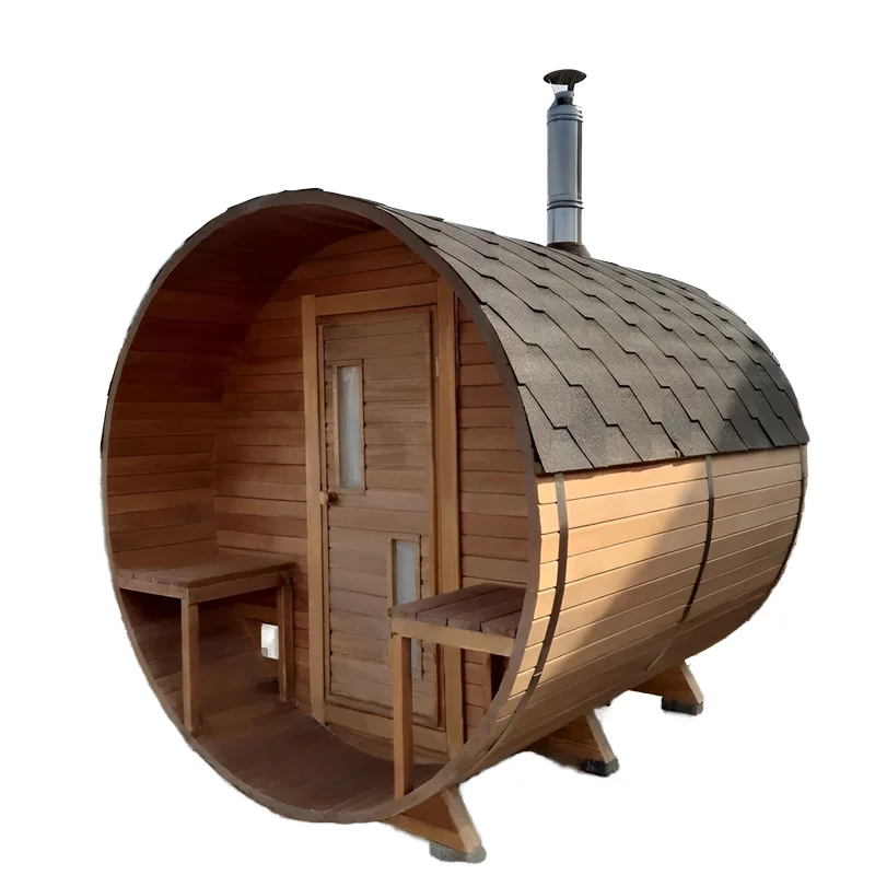 

New Saunas With Sauna Heater Traditional Style Indoor Wooden Infrared Dry Steam Outdoor Sauna Room