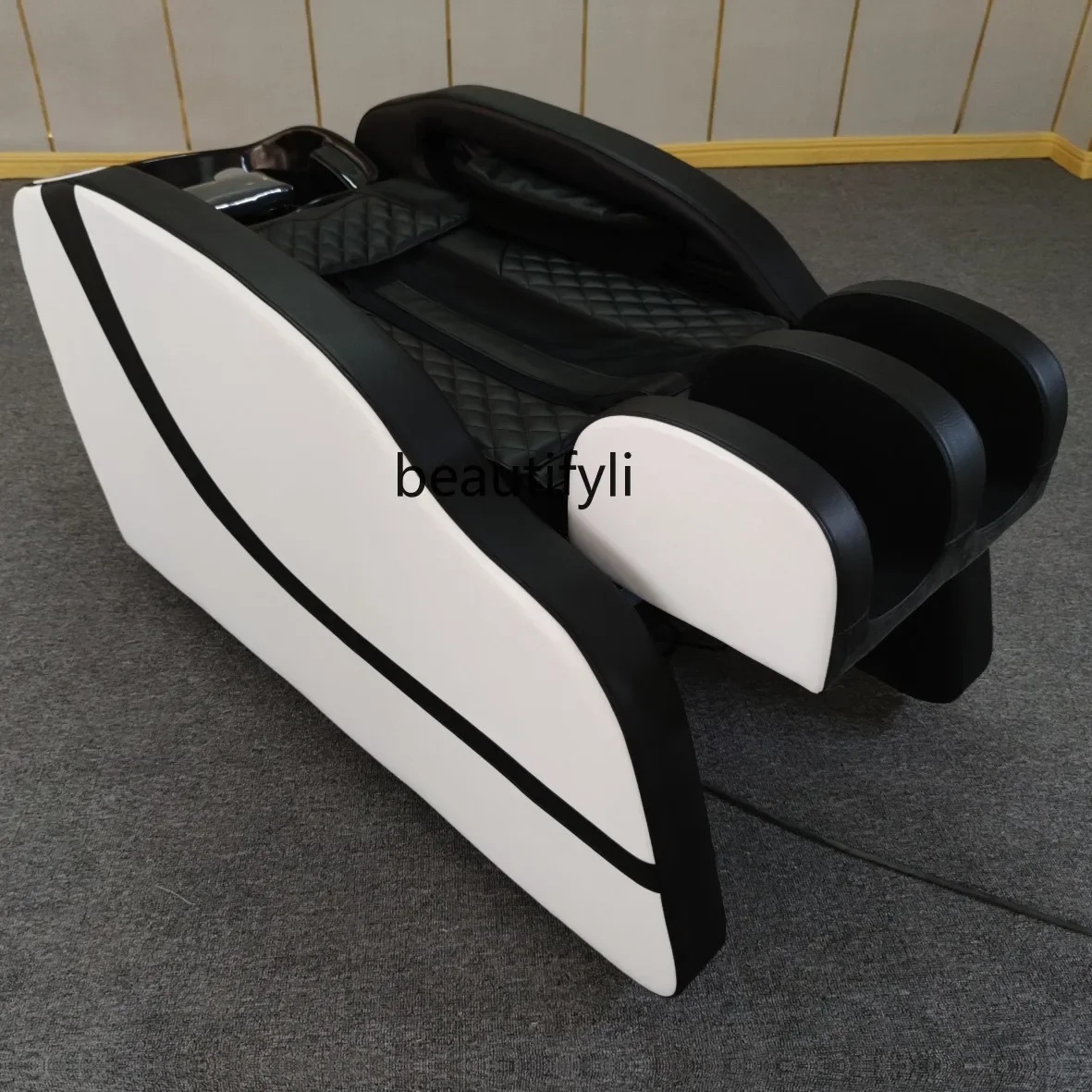 

SS03A Multifunctional Electric Massage Shampoo Bed Barber Shop Beauty Fumigation Integrated Bed Whole Body