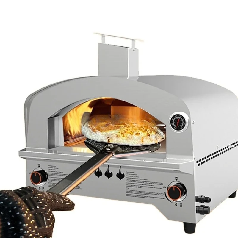 Premium  Modern Luxurious Outdoor Professional  Small I ndoor Portable Stainless Steel Garden Pizza Making Oven Fast Heating