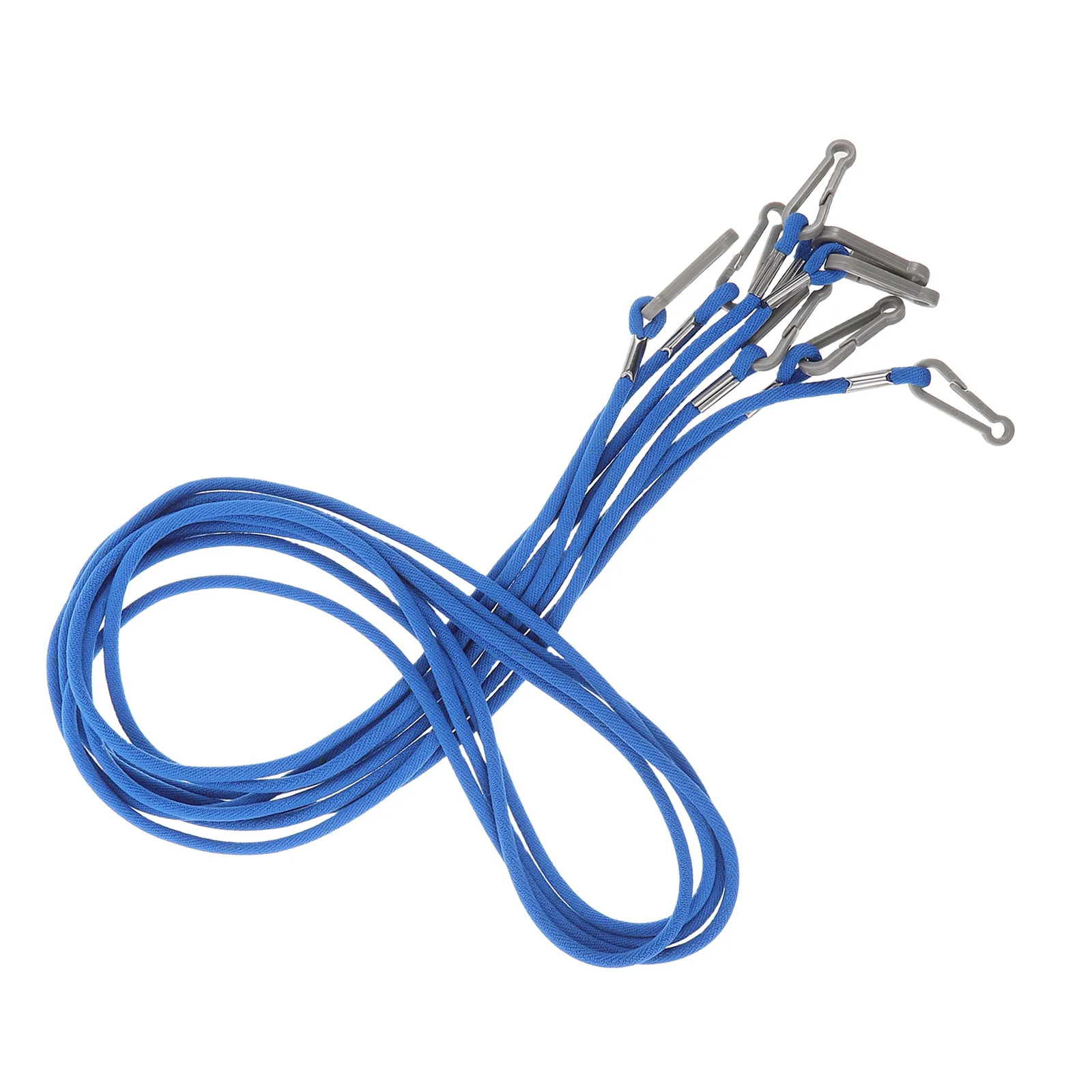 

Набор из 4 регулируемых синих нейлоновых ремешков-фиксаторов для детских перчаток, предотвращающих потерю, для зимних развлечений и приключений на снегу