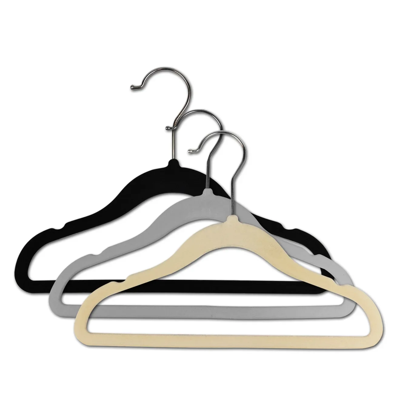 10Pcs 30/35CM Baby Hangers for Hangers Non Slip Suit Clothes Kids Space Saving velvet hangers Wardrobe Home Organizer Coat Rack