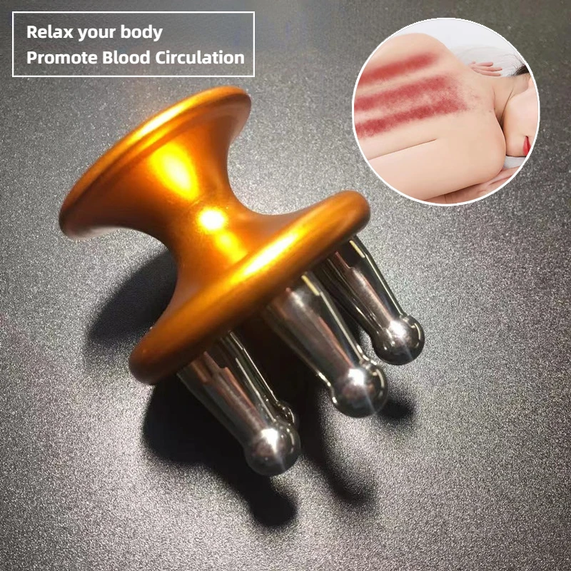 Magnetotherapy Acupressure Massage Stick Anti Cellulite Fat Burner Trigger Point Massager Gua Sha Pain Relief Health Care Stress