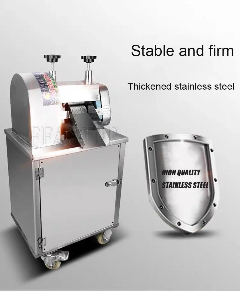 BURUIMU Commercial Portable Small Scale Sugar Cane Sugarcane Juice Making Juicer Extractor Machine