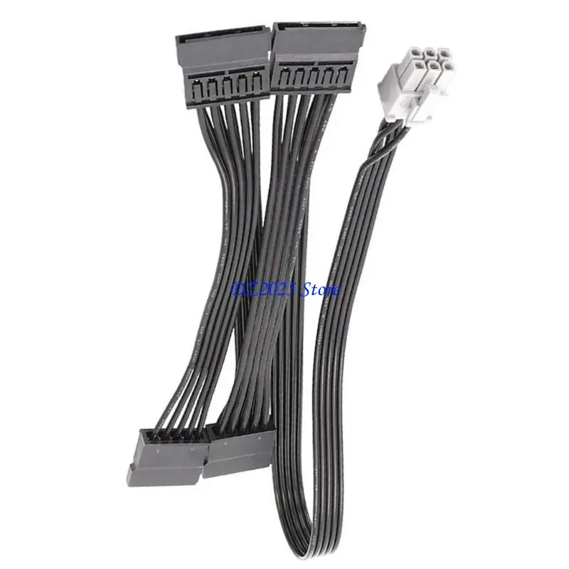 Q6RC voor LeadEx Modulaire 15PIN Cable PCIe Graphics Card voedingskabel
