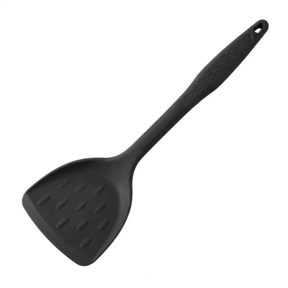 

Food-grade Silicone Spatula High Heat Resistant Anti-Slip Handle Non-Stick Pans for Egg Pancake Fish Burger