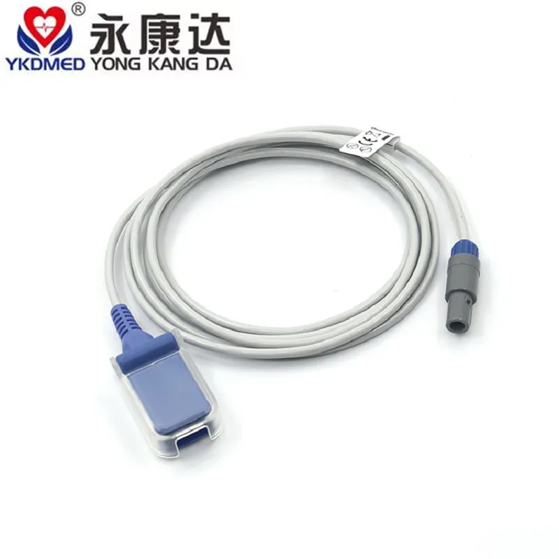 Compatible for Comen brand patient monitor,C60 (oxi-max) 2.2m  spo2 sensor extension cable Readel 2bit 40 8p DB9F