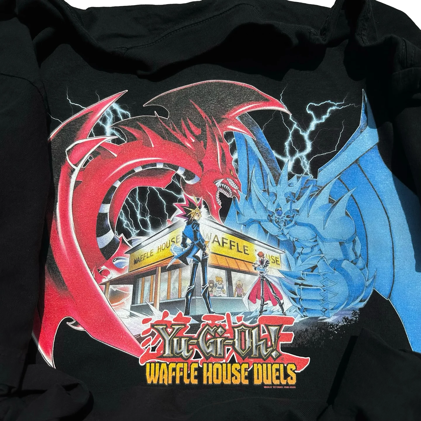 Yu-Gi-Oh! graphic t shirts sports pro choice streertwear vintage cotton short sleeved anime y2k top harajuku men clothing