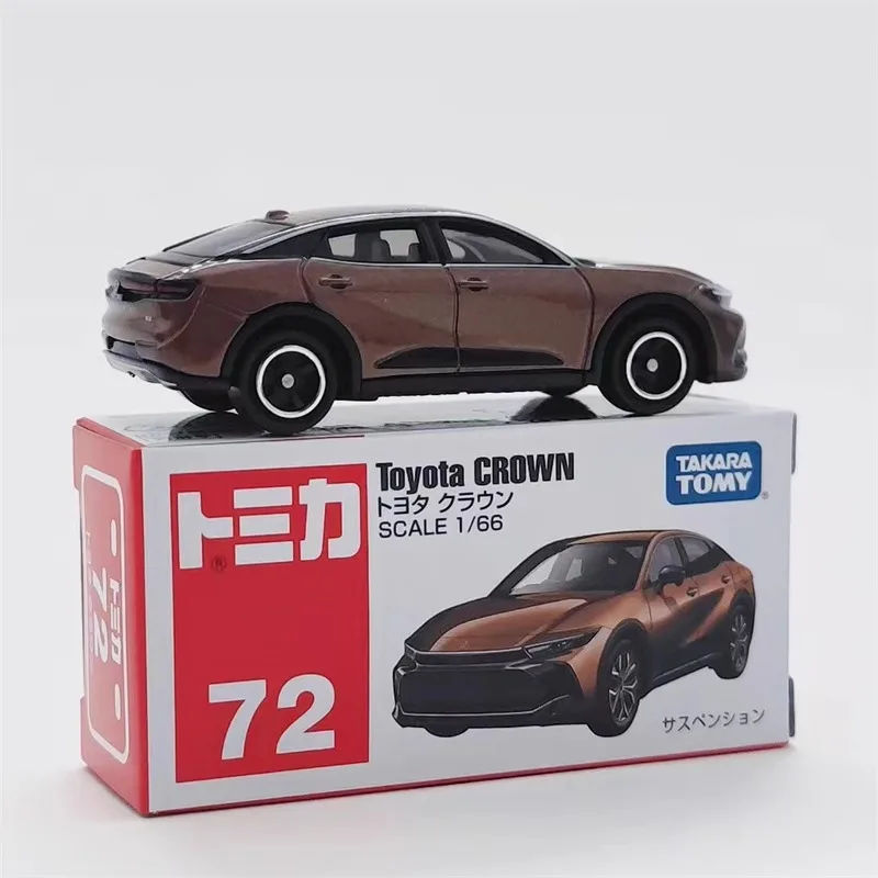 Original TAKARA TOMY Tomica Alloy Car Toyota Crown Action Figure Model Boys Toy Easter Birthday Gift Collection Ornament