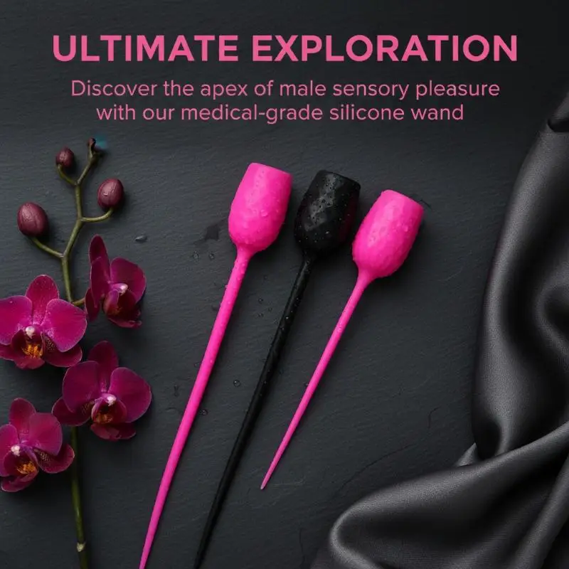 For Prostate Massage Vibrating Urethral Penis Plug And Sound Dilator Set Male Urethra Stimulator With Adjustable Vibration - view 2