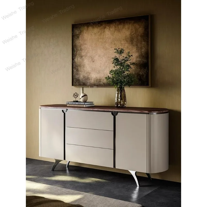 

Minimalist dining side locker, living room against the wall, tea locker, entrance cabinet