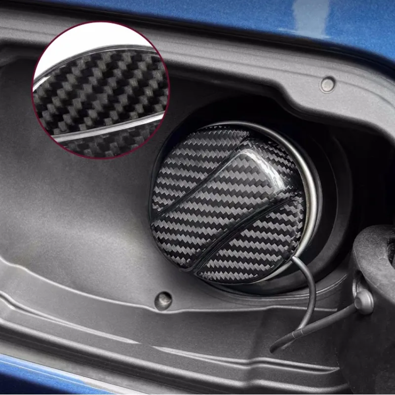 

True carbon fiber fuel tank cap For VW For Golf 7/7.5/8 GTI/R For Tiguan MK2 CC Passat Tiguan Lamando car accessories