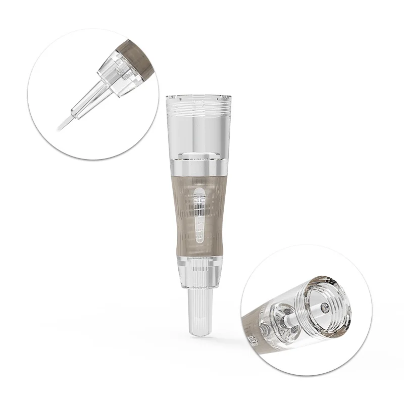 FAMISOO 10 шт. иглы для тату-картриджей P5 одноразовые стерилизованные безопасные иглы для картриджей для бровей для роторной тату-машины ручка