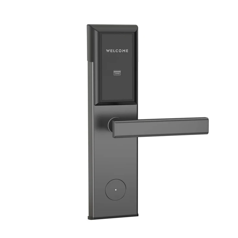 Portable M1 Card Electronic keyless hotel Door Lock System With #1 USA ANSI Mortise