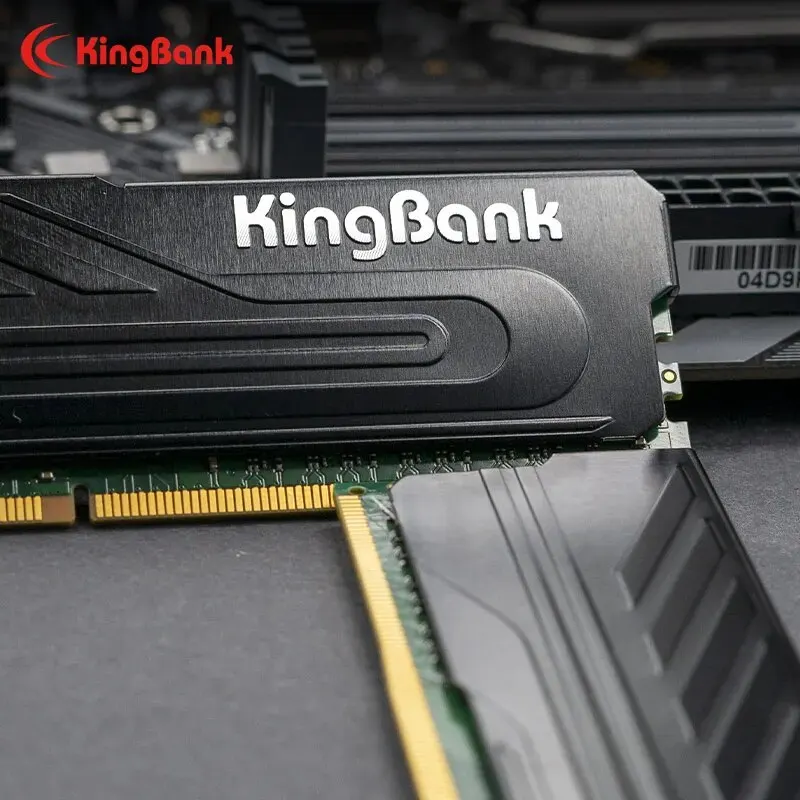 KingBank-Mémoire de serveur d'ordinateur de bureau, modèle DDR4, capacité 8 Go 16 Go, fréquence d'horloge 2666/3200/3600mhz, ram xmp, dissipateur thermique, compatible avec carte mère