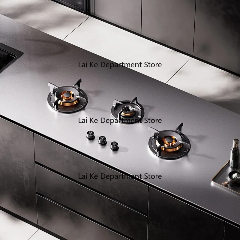 Embedded 1-2-3-4 Burner Rock Plate Stove Hidden G-as Stove