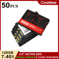 CeaMere SSD 40PCS-50PCS 120GB 128GB 2.5 inch SSD 240GB 256GB/512GB  960GB notebook desktop computer universal customizable logo