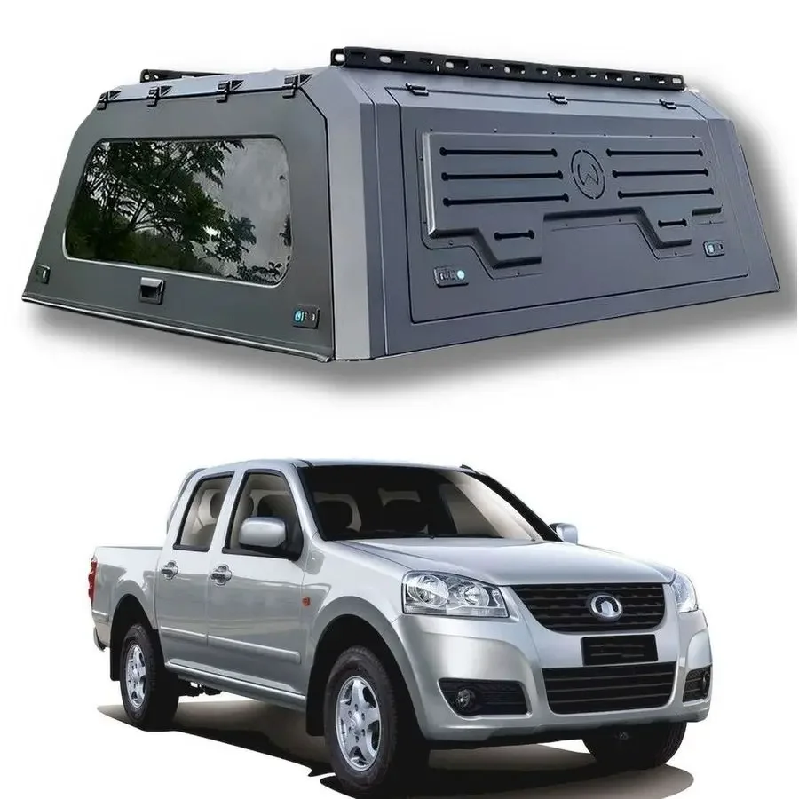 High Quality Durable Waterproof Factory Custom Steel Canopy Hardtop Pickup Truck Special Canopy For Great Wall Steed Wingle 6