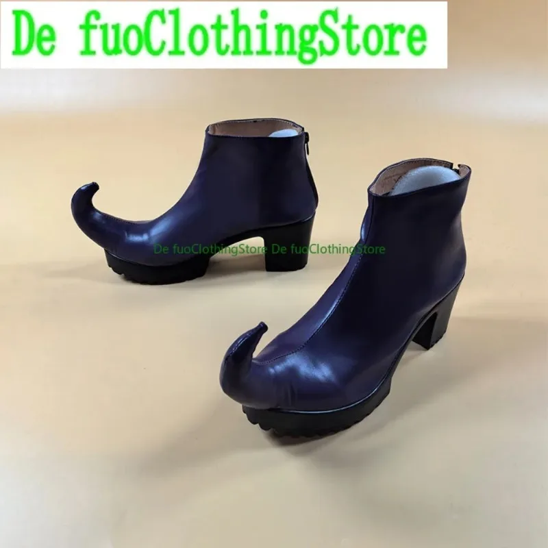 Defuo Hunter X Hunter Hisoka Cosplay Shoes Anime Boots Anime Game Role-playing Shoes And Boots Halloween Party
