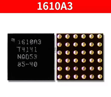 5Pcs 1610A3 U2 Charging IC For Phone 6 6S & 6S Plus SE Charger IC Chip 36Pin On Board Ball U4500 Partscoree Free