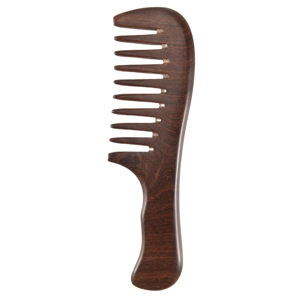 

Sandalwood Wide Tooth Comb Curly Hair Portable Coarse Tooth Wooden Comb Hair Massage Tool Coarse