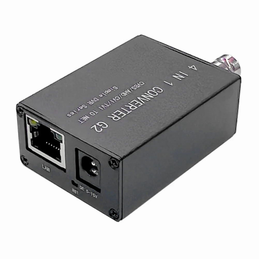 [LXYA68Z!] RJ45 Output H. 265 RTSP CVBS/1080P AHD/TVI/CVI/To Net Converter BNC Input Single-Channel Video Recorder For CCTV Secu