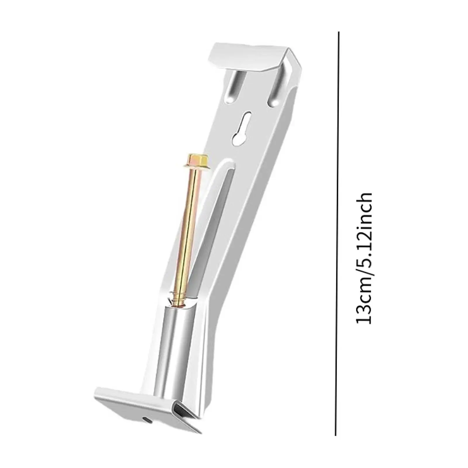 28 قطعة من شماعات مزراب مخفية 5 بوصة سهلة التركيب ومزراب المطر السريع