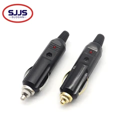 【1PCS】12V 24V Car Cigarette Lighter Plug Fuses 5A With LED Indicator Plug Wide Application Cigarette Lighter Car Accessorie