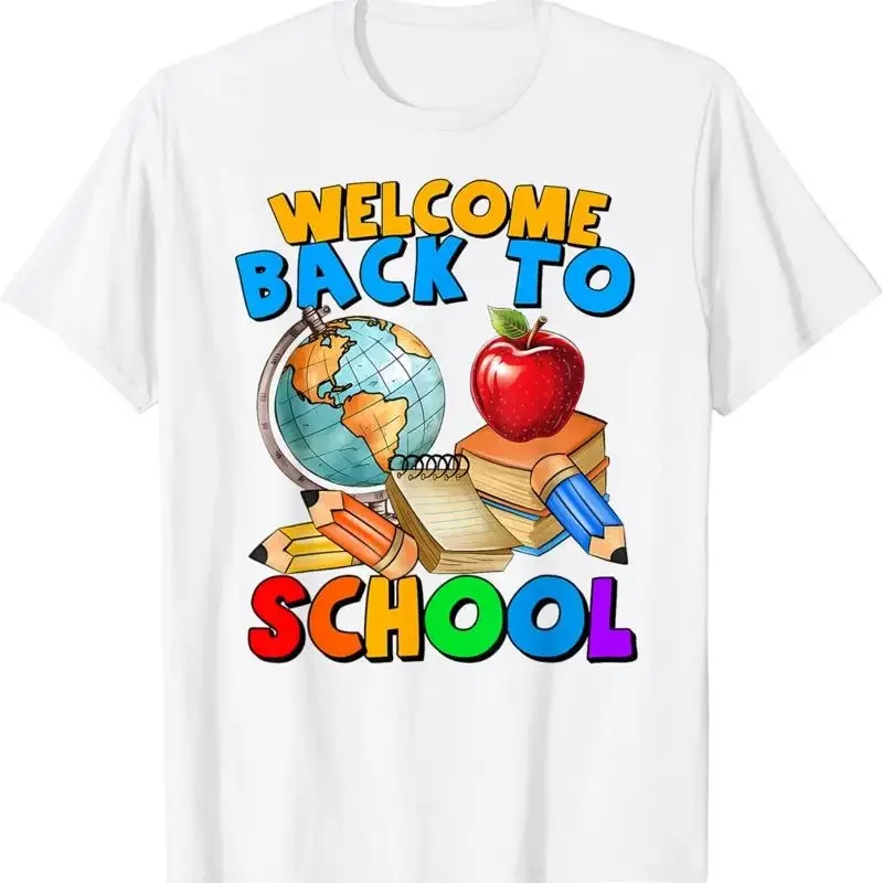 Willkommen zurück zur Schule – lustiges T-Shirt für Lehrer und Schüler.