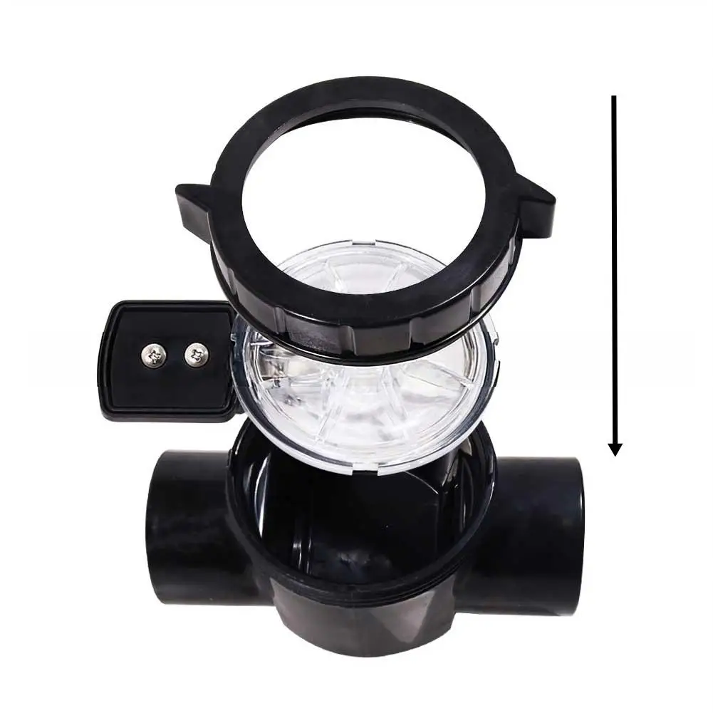 Pool Valve Repair Kit: 718-7021 Lock Ring Plus 600-7300B Swing Check Valve Cover For Easy Installation Pool Equipment Parts