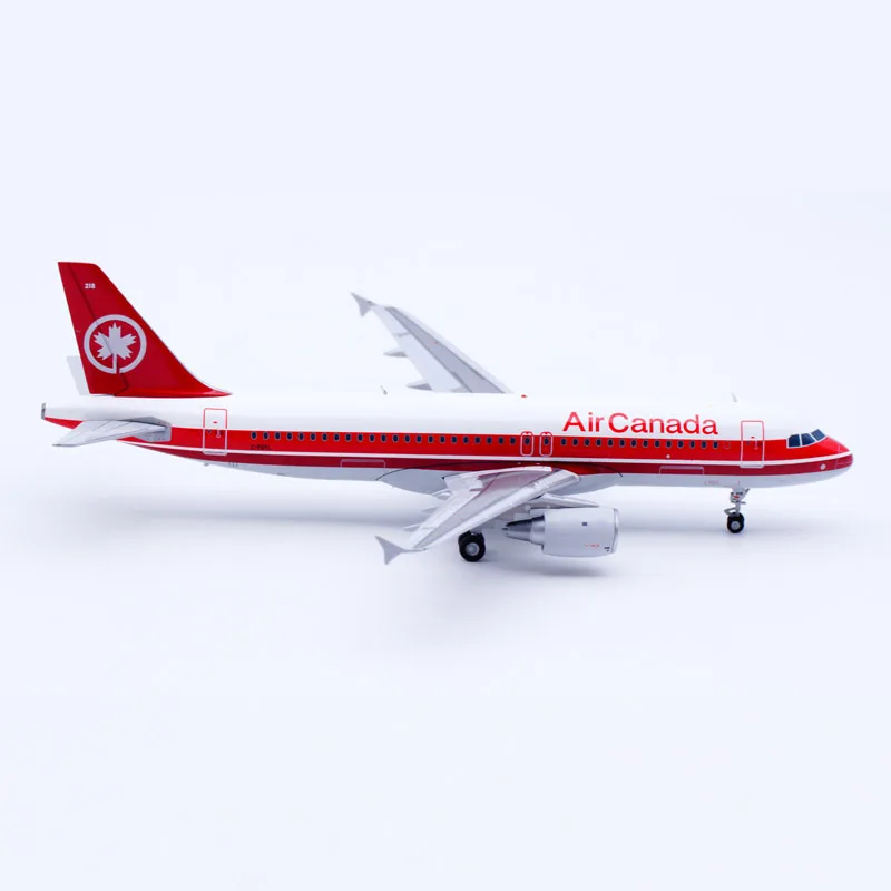 سبيكة طائرة مع حامل ، هدية أجنحة JC ، Air Canada Airbus A320 ، طائرة دييكاست نفاثة ، ، XX2299 ، 1: US