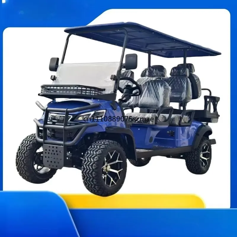 2-4-6 electric scenic tourist park reception four-wheeled sightseeing car