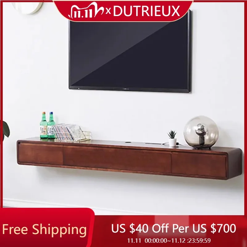 

Wooden Vintage Tv Stand Minimalist Design Narrow Multifunctional Lounge Tv Stand Aesthetic Room Decor Muebles Unique Furniture